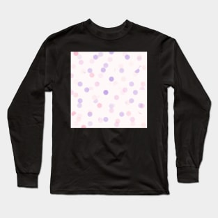 Pastel Color Dots Long Sleeve T-Shirt